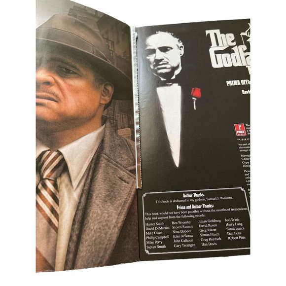 The Godfather The Game Prima Official Game Guide Strategy Missing Poster - Picture 4 of 4